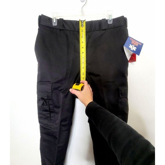 Rothco Women's EMT EMS Black Cargo Pants NEW Size 12 (34x30) Style 5632 - Picture 5 of 10